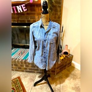 Vanilla Star Denim Button Up